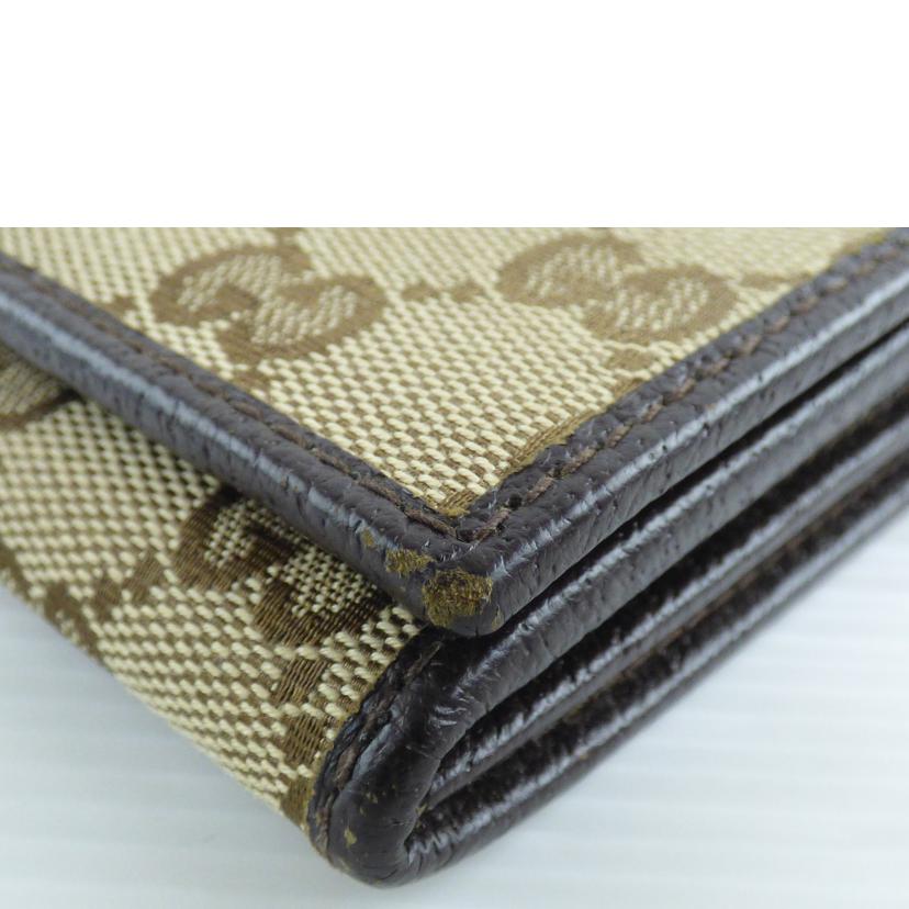 GUCCI グッチ/GGキャンバス2つ折り長財布/24494//041*/Bランク/64