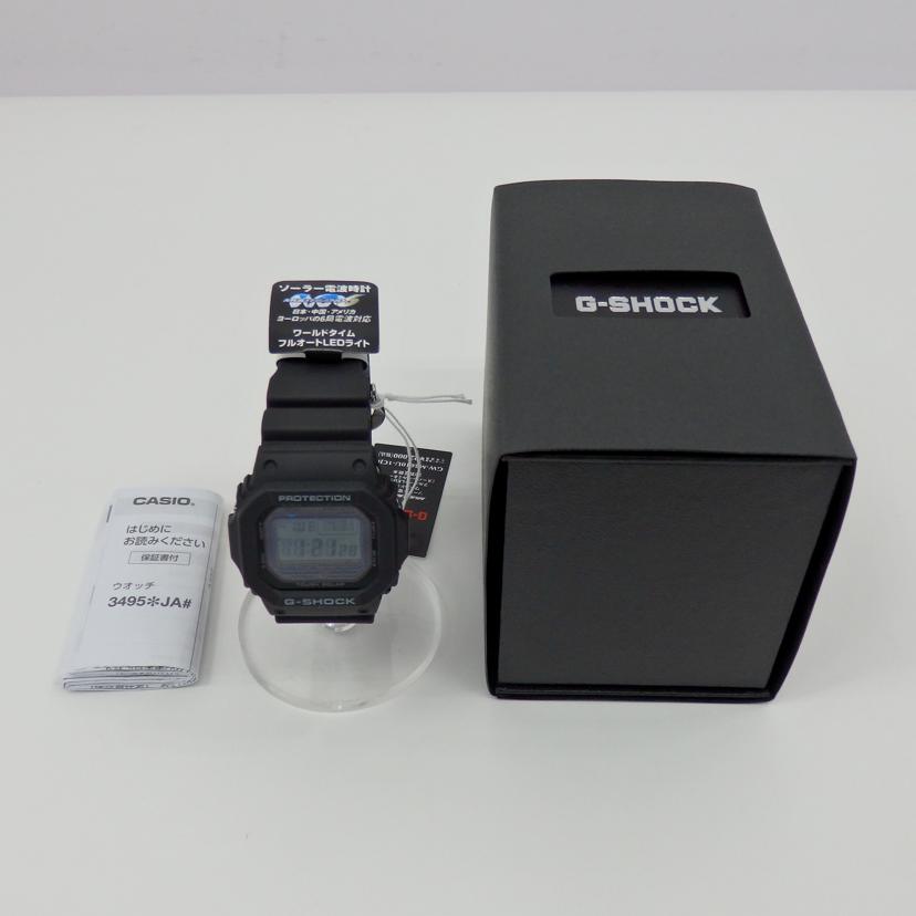 CASIO カシオ/G－SHOCK　デジタル／電波ソーラー/GW-M5610U-1CJF//202*****/SAランク/77