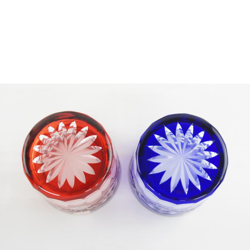 すみだ江戸切子館/江戸切子グラスペアセット//Aランク/64