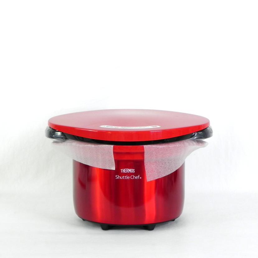 THERMOS サーモス/真空保温調理器　シャトルシェフ　3．0L　／　ピュアレッド/KBK-3000PR//Aランク/81