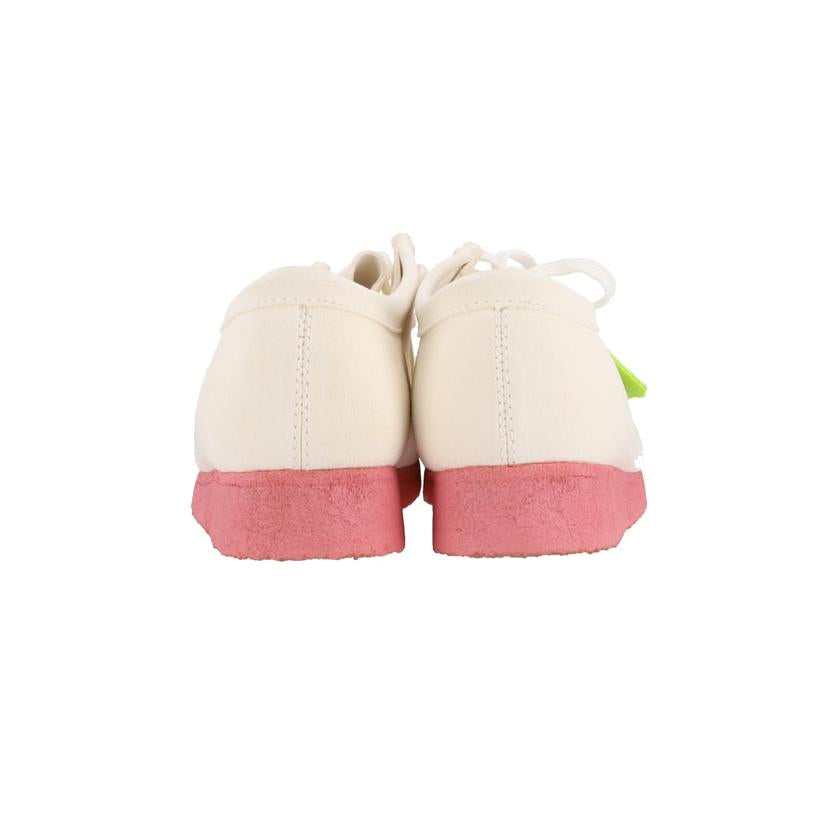 Clarks クラークス/ワラビーブーツ／ホワイト＆ピンク/11826//ｻｲｽﾞ:26.5ｃｍ/SAランク/91