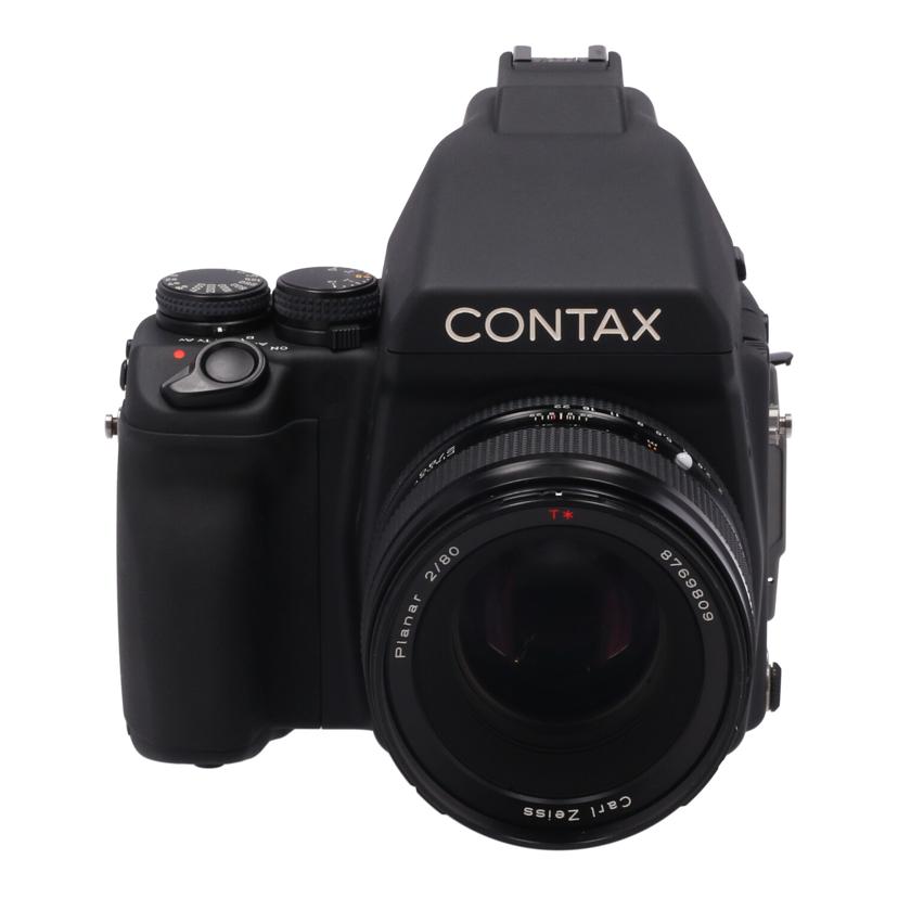 CONTAX コンタックス　/中判カメラ／645　80mm　F2セット/CONTAX645+Planar 80mm F2//8769809/Cランク/62