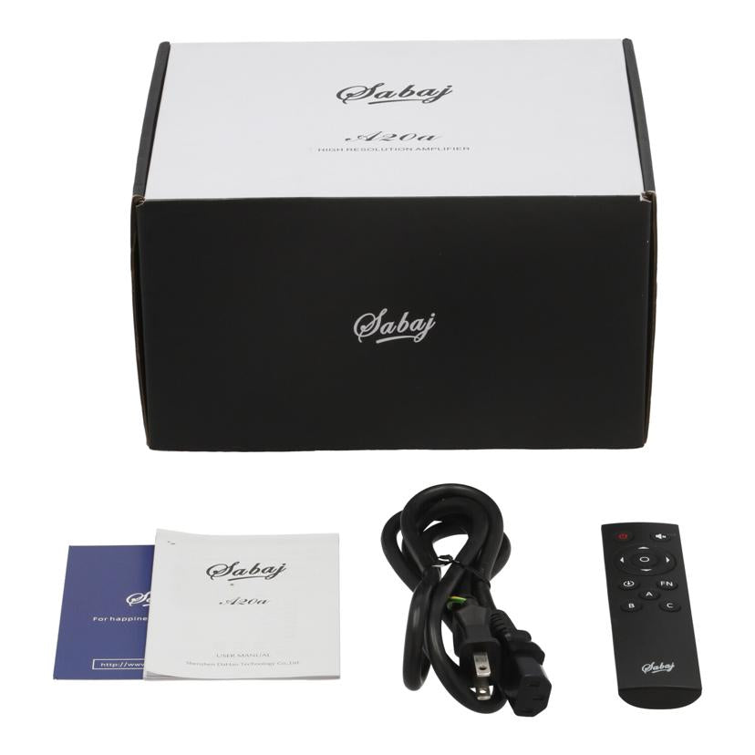 Sabaj SABAJ/クラスDオーディオデジタルアンプ/A20a//-/Bランク/81