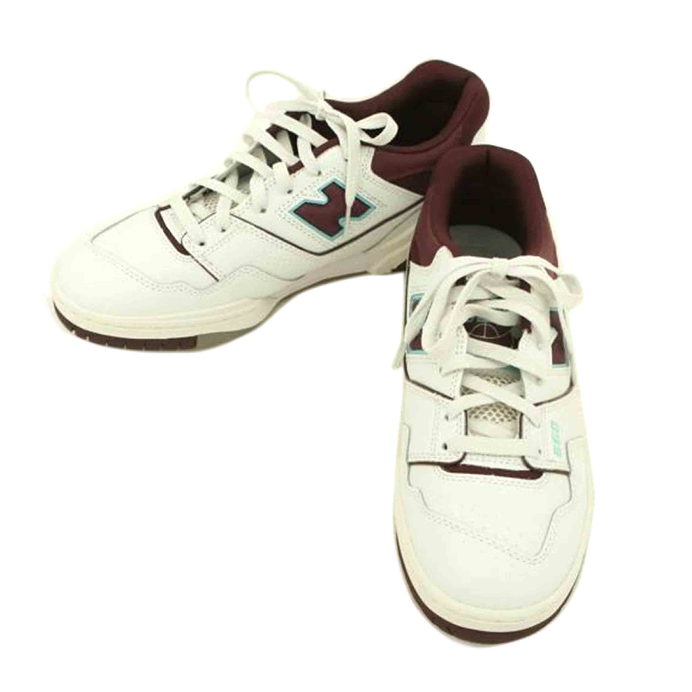 New　balance ニューバランス/NBスニーカー　ホワイト×バーガンディ/BB550WBG//SAランク/75