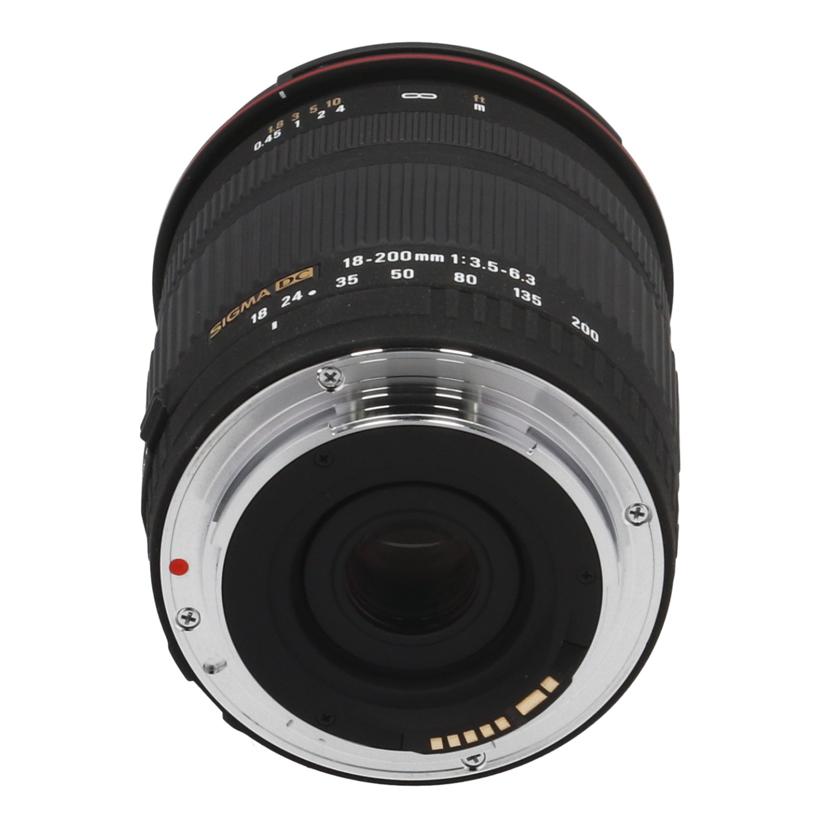SIGMA Canon シグマ /交換レンズ/18－200mm/18-200mm F3.5-6.3 DC//3102414/Bランク/71