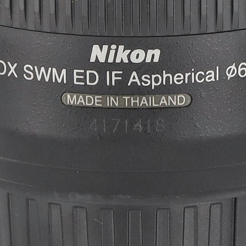 Nikon　 ニコン/交換レンズ/AF-S DX Zoom-Nikkor 18-70mm f/3.5-4.5G IF-ED//Bランク/78