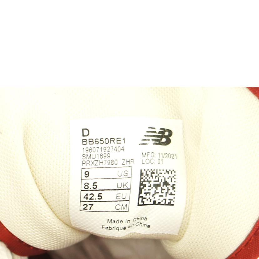 New　balance×Aime　Leon　Dore ニューバランス×エメレオンドレ/NB×ALDコラボ　　スニーカー/BB650RE1//SAランク/75