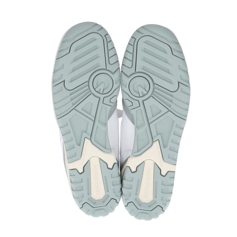 NB ニューバランス/550／ホワイト／グリーン/BB550NED//ｻｲｽﾞ:27cm/Aランク/01