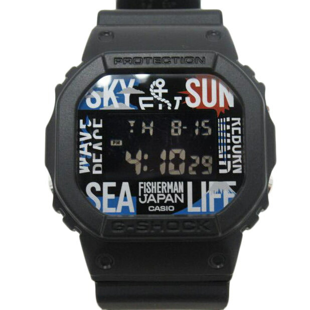 CASIO/G－SHOCK／FISHERMAN　JAPAN／クォーツ/DW-5600RF24-1JR//Aランク/63