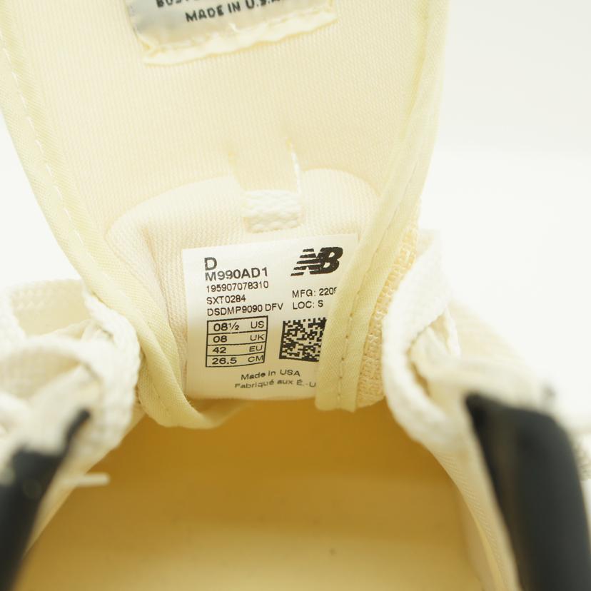 new　balance ニューバランス/990V1／ベージュ/M990AD1//SAランク/75