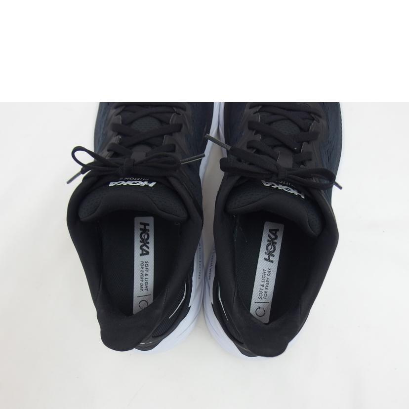 HOKAONEONE ホカオネオネ/クリフトン8ワイド／ローカットスニーカー／ブラック/1121374//Bランク/04