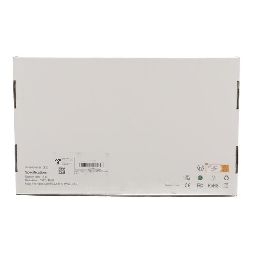 COOLHOOD COOLHOOD/モバイルモニター／15．6インチ/GS156DM2//-/Sランク/70