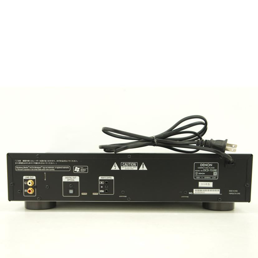 DENON デノン /CDプレイヤー/DCD-755RE//4036604222/Bランク/75