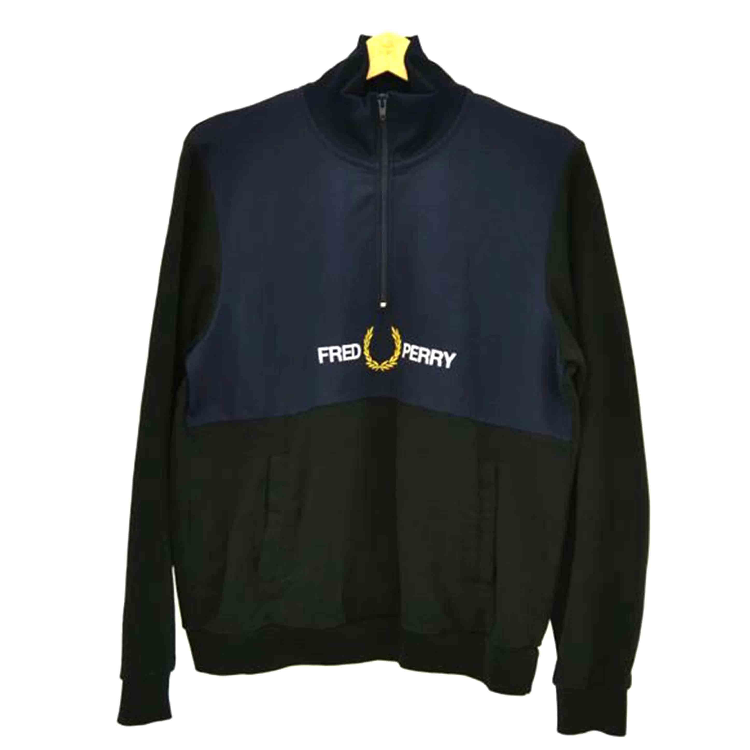 FRED PERRY フレッドペリー/ハーフジップアップ//ABランク/75