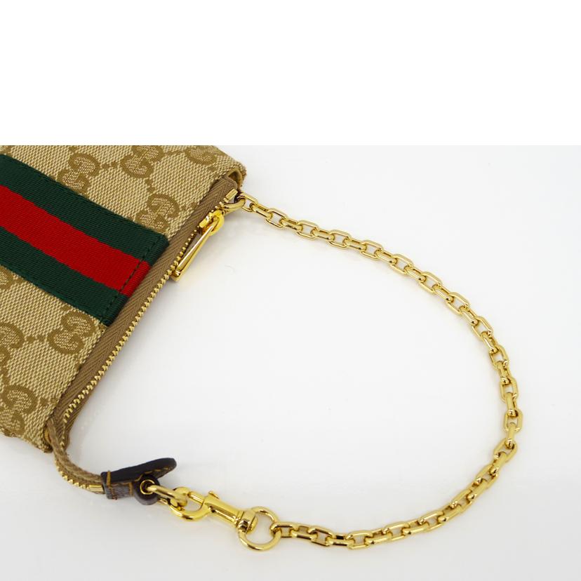 GUCCI グッチ/チェーン付GGコインケース/867347//214*/Aランク/75