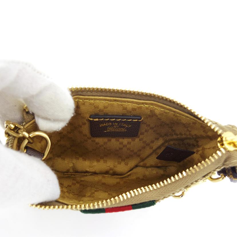 GUCCI グッチ/チェーン付GGコインケース/867347//214*/Aランク/75