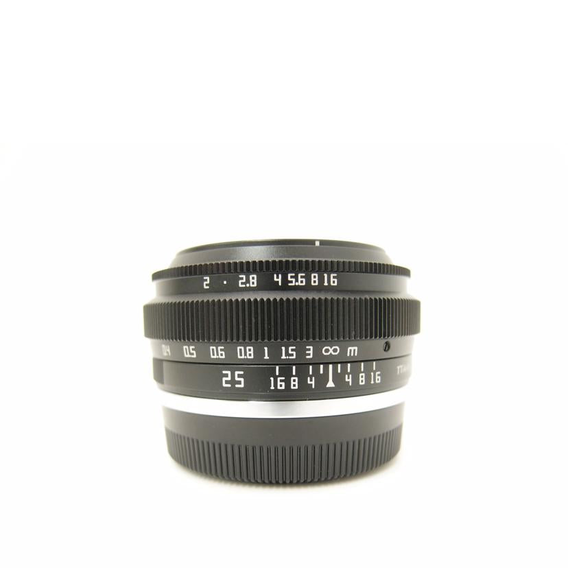 銘匠光学 TTArtisan/交換レンズ/TTArtisan 25mm f/2 C//825107159/Aランク/69