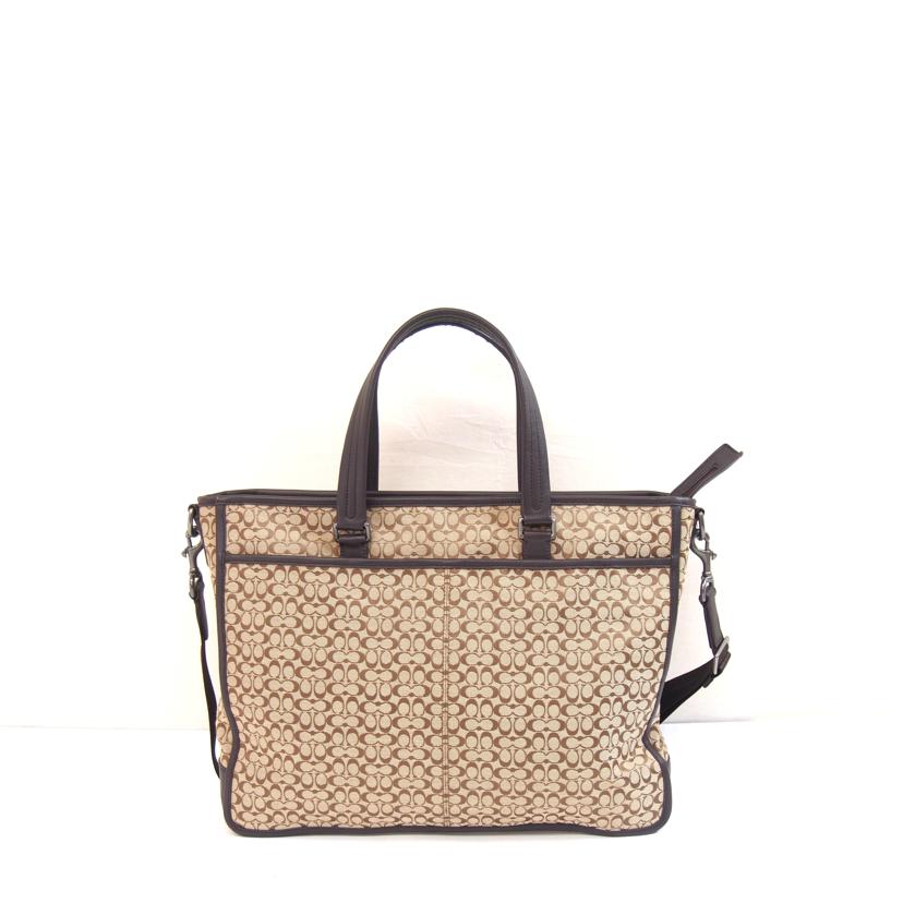COACH コーチ/ミニシグネチャー2Wayビジネスバック/F70697//K12**/ABランク/71