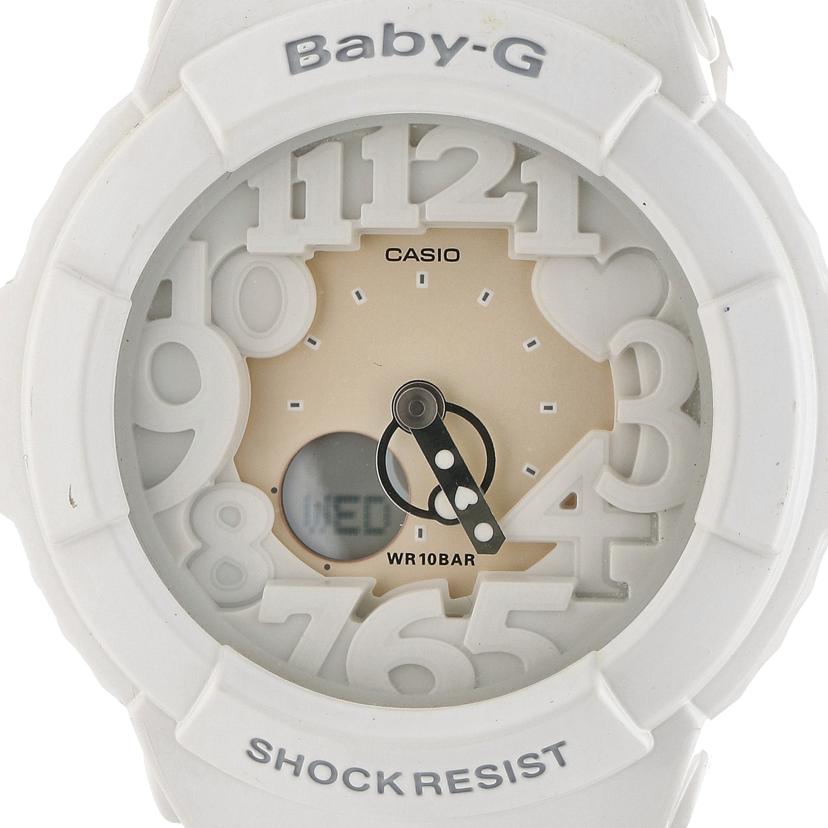 CASIO カシオ/Baby－G／　ネオンダイアルシリーズ／　ホワイト/BGA-131//519*/ABランク/70