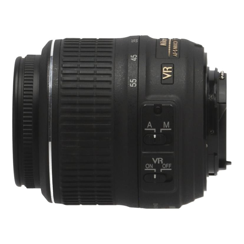 Nikon ニコン　/交換レンズ／18－55mm/AF-S DX18-55mm F3.5-5.6G VR//13553474/ABランク/81
