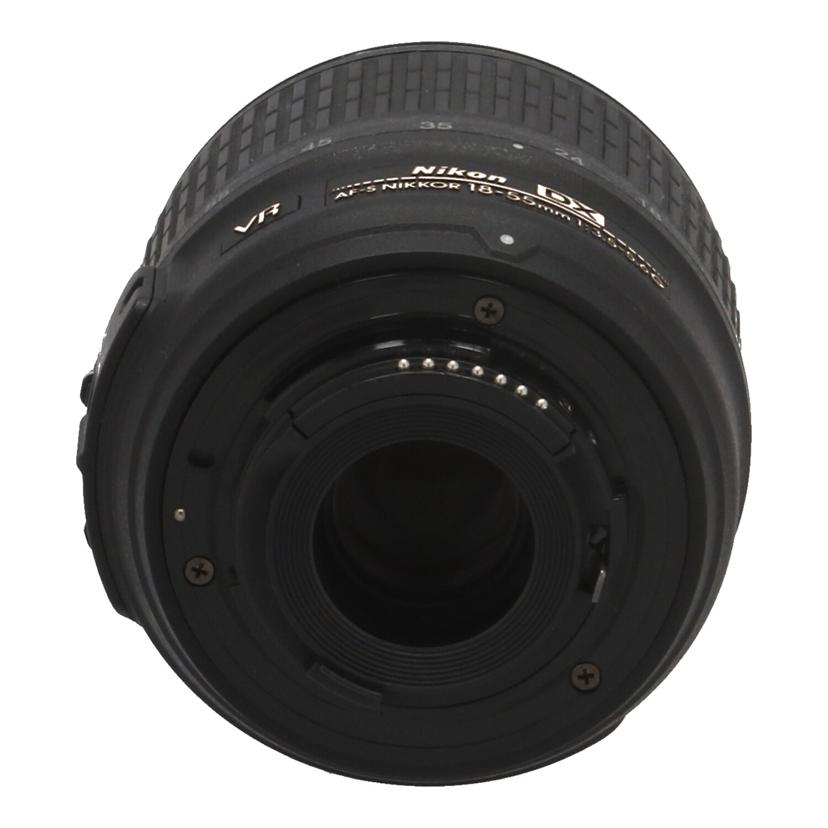 Nikon ニコン　/交換レンズ／18－55mm/AF-S DX18-55mm F3.5-5.6G VR//13553474/ABランク/81