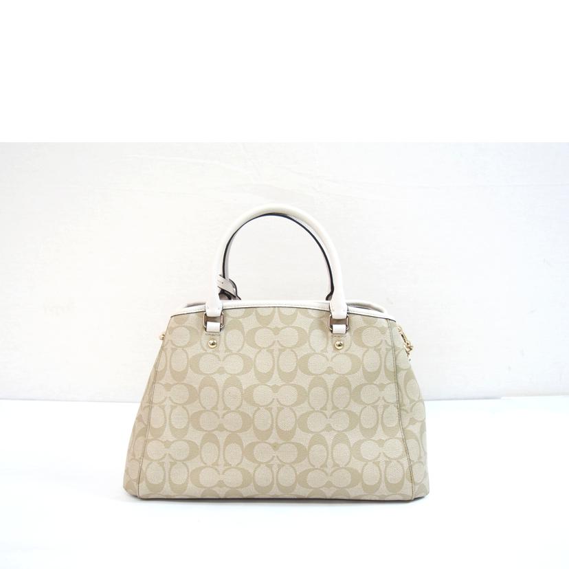 COACH コーチ/シグネチャースモールマーゴットキャリーオール/F34608//Aランク/71