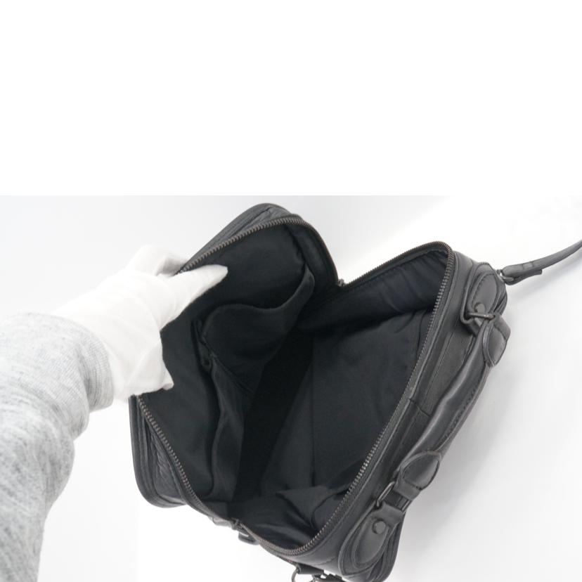 PORTER ポーター/レザー2Wayショルダー　バロン　黒//ABランク/42