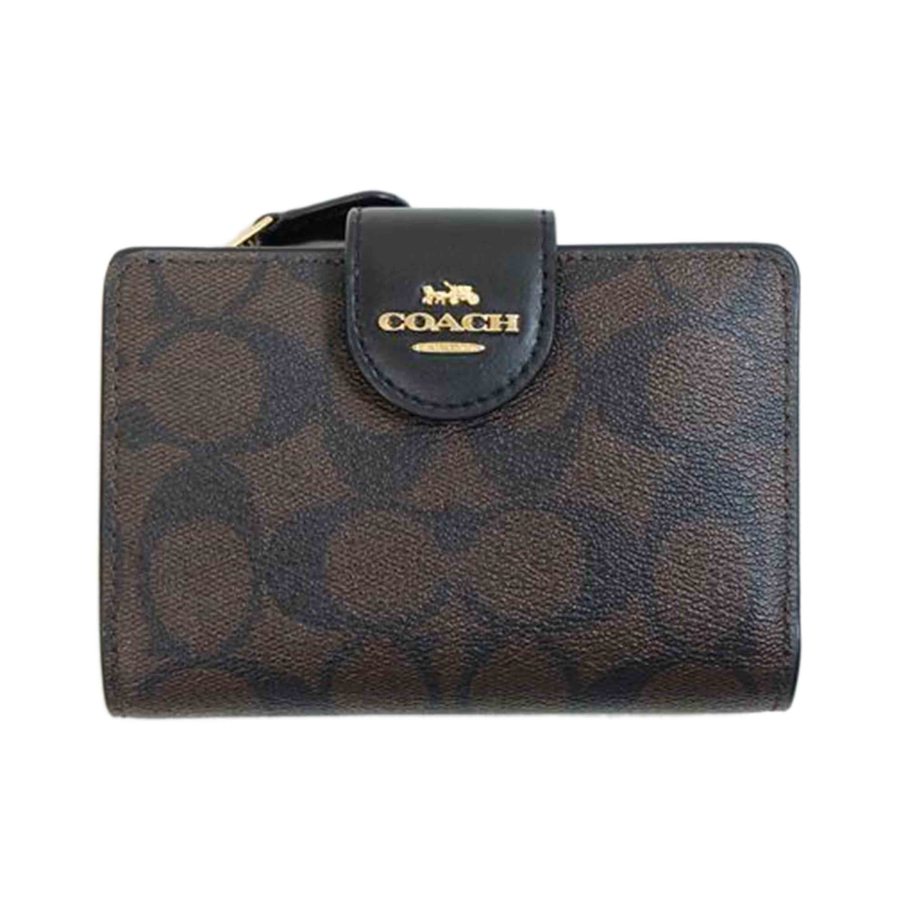 　　COACH コーチ/ラグジュアリーシグネチャーミディアムコーナージップ/C0082//M22**/ABランク/71