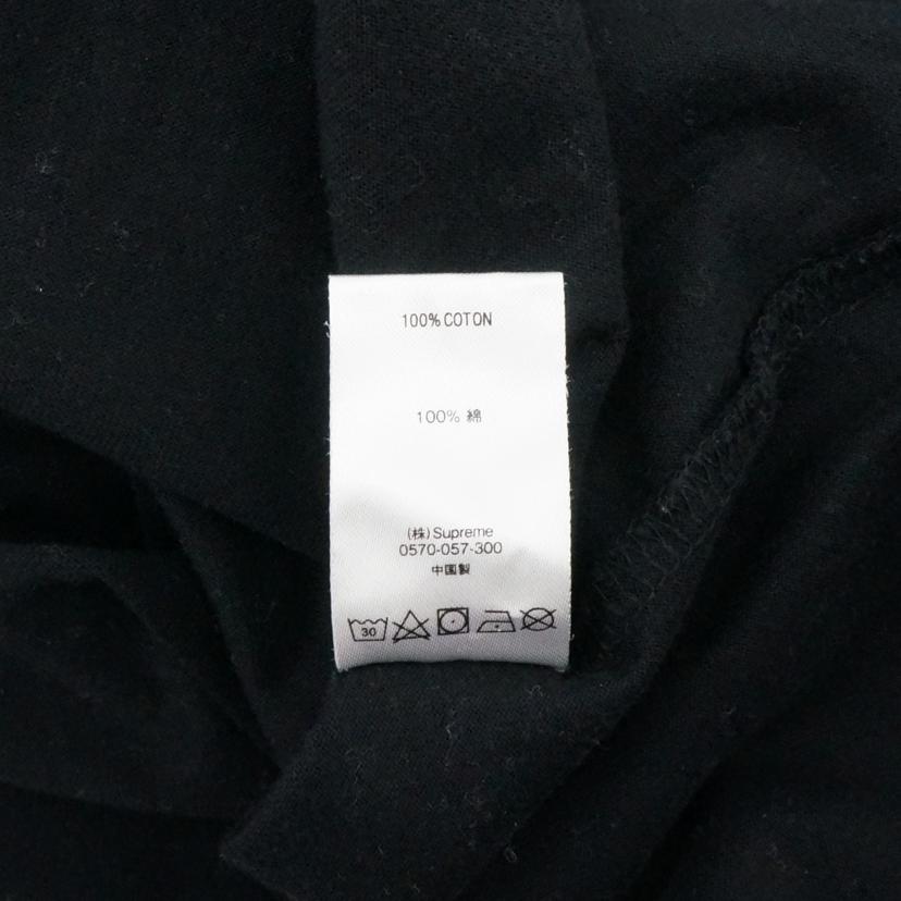 Supreme シュプリーム/国旗刺繍／ロングTシャツ／ブラック//ABランク/18