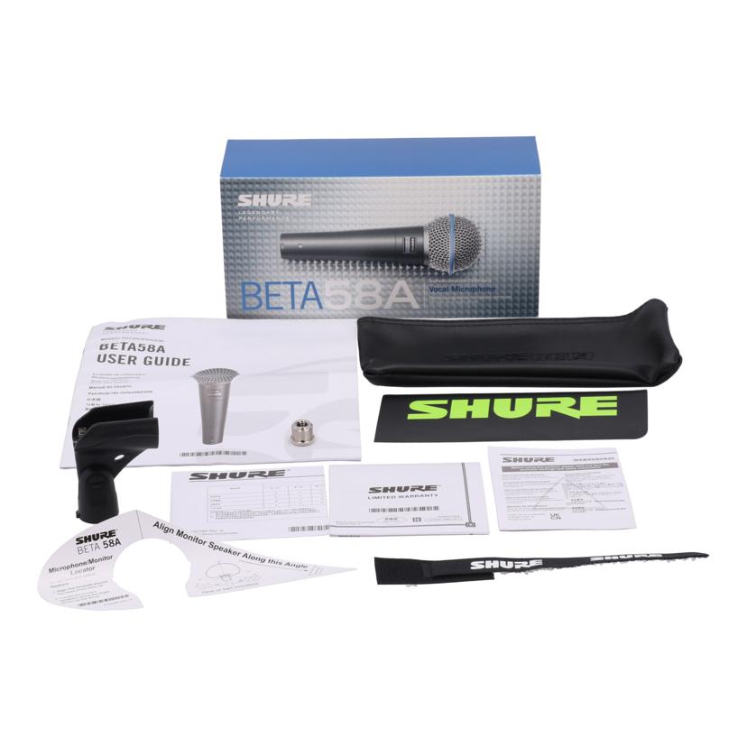 SHURE シュア　/ダイナミックマイク/BETA58A-J//3BL04128472/ABランク/67