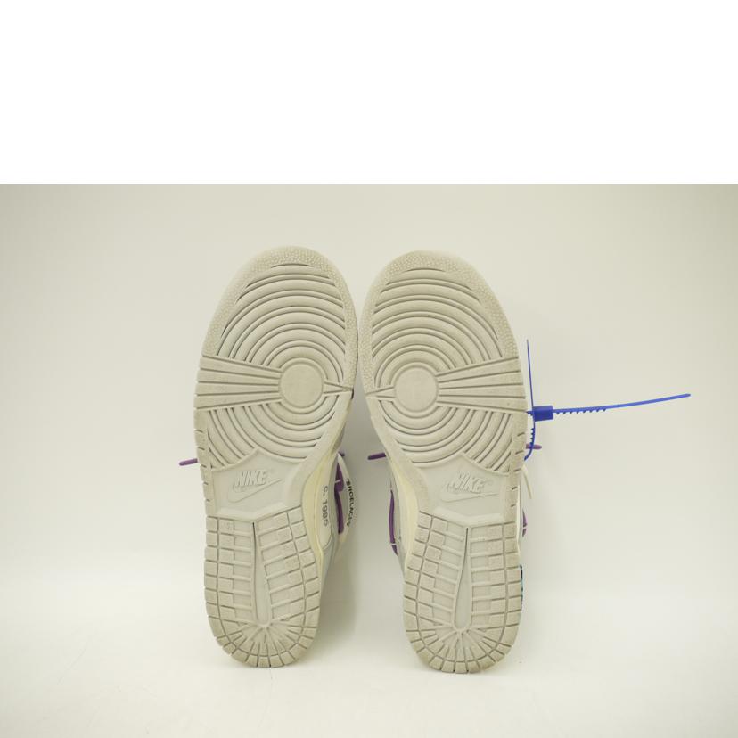 NIKE×OFF　WHITE ナイキ×オフホワイト/ダンクLOW1of50＂Lot48＂/DM1602-107//Aランク/69