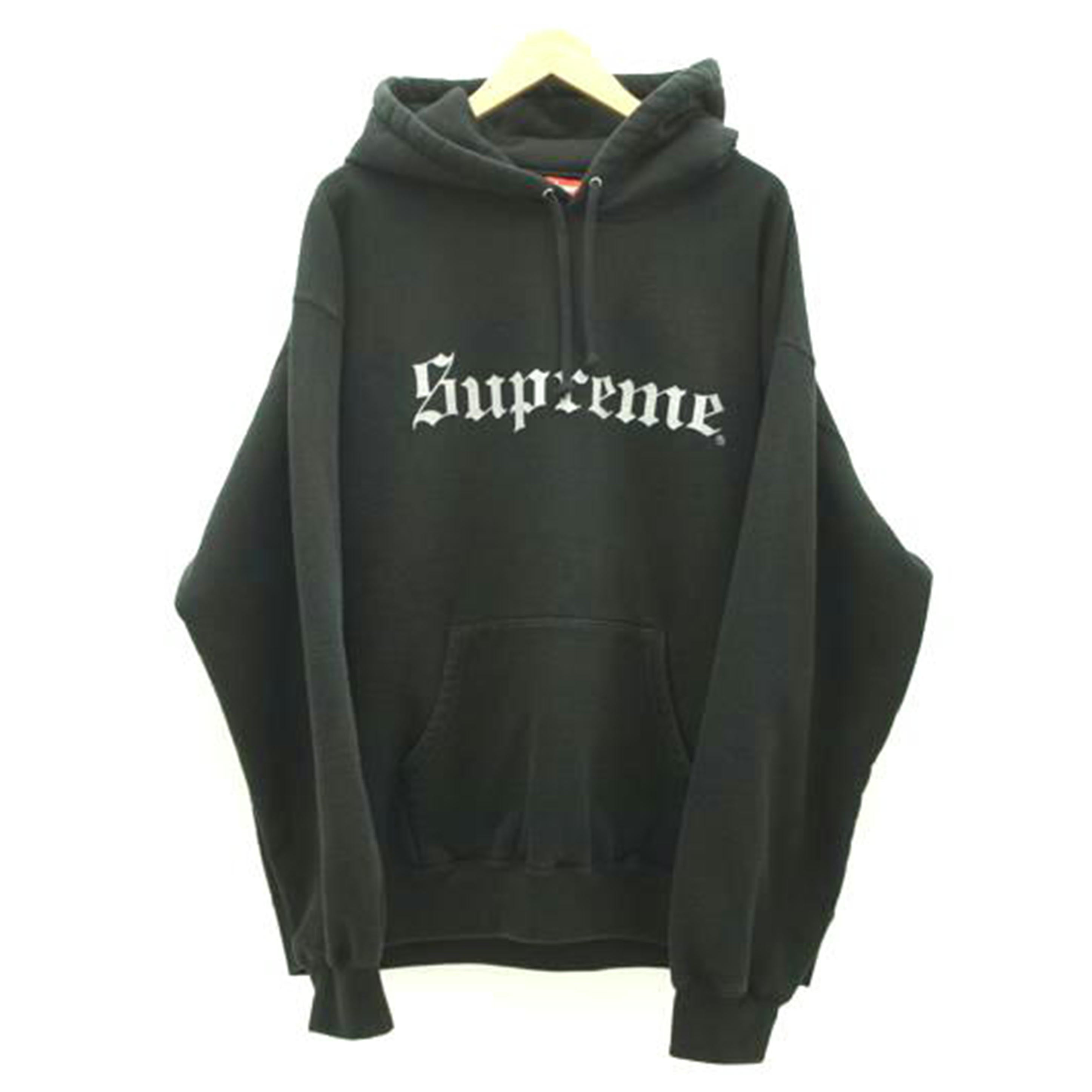 Supreme シュプリーム/ウォッシュド　オールドイングリッシュ　フーディ／パーカー//サイズ　XL/Bランク/05
