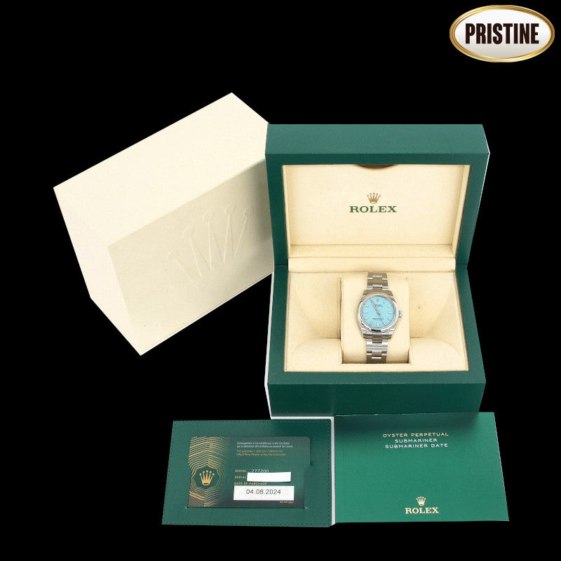 ROLEX ロレックス/オイスターパーペチュアル31・ターコイズブルー／ランダム番/277200//470*****/SAランク/24