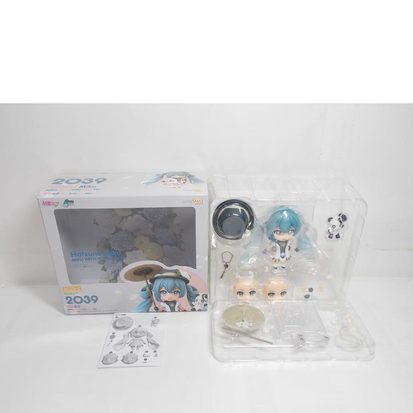 GOOD　SMILE　C グッドスマイルカンパニー/ねんどろいど　初音ミク　MIKU　WITH　YOU　2021　Ver/2039//ABランク/42
