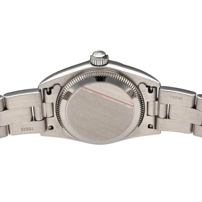 ROLEX ロレックス/オイスターパーペチュアル・レディース・シルバー／F番/76080//F09****/Aランク/75