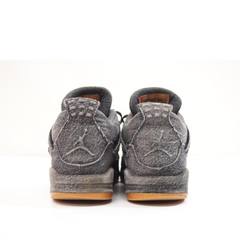 NIKE×Levis ナイキ×リーバイス/NIKE＆LEVI’S　AIR　JORDAN　RETRO4　/A0257-001//-/Bランク/71