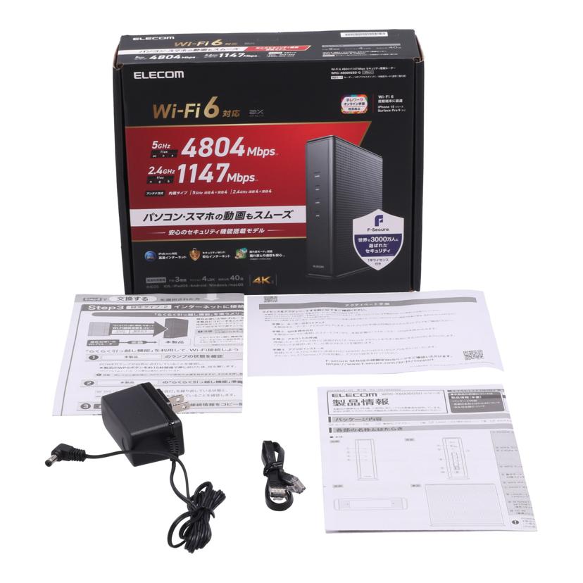ELECOM エレコム　/無線LANルーター/WRC-6000GSD//0954L889102234C/Bランク/05