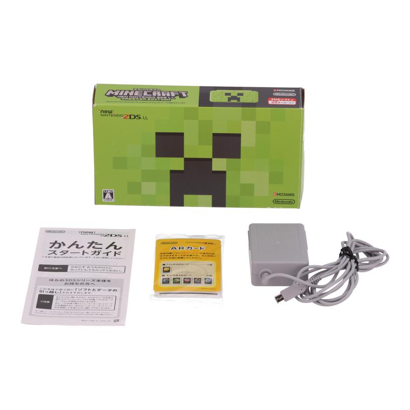NINTENDO 任天堂 ニンテンドー　/Nintendo　2DS　LL　本体　マインクラフトクリーパーエディション/JAN-S-MBDG//NJE109014298/Aランク/67