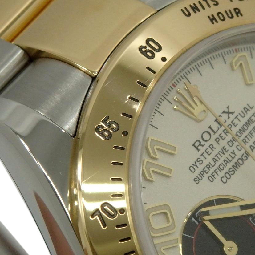 ROLEX ロレックス/デイトナ／アイボリーパンダ文字盤／SS×YG/116523//520*****/Aランク/77