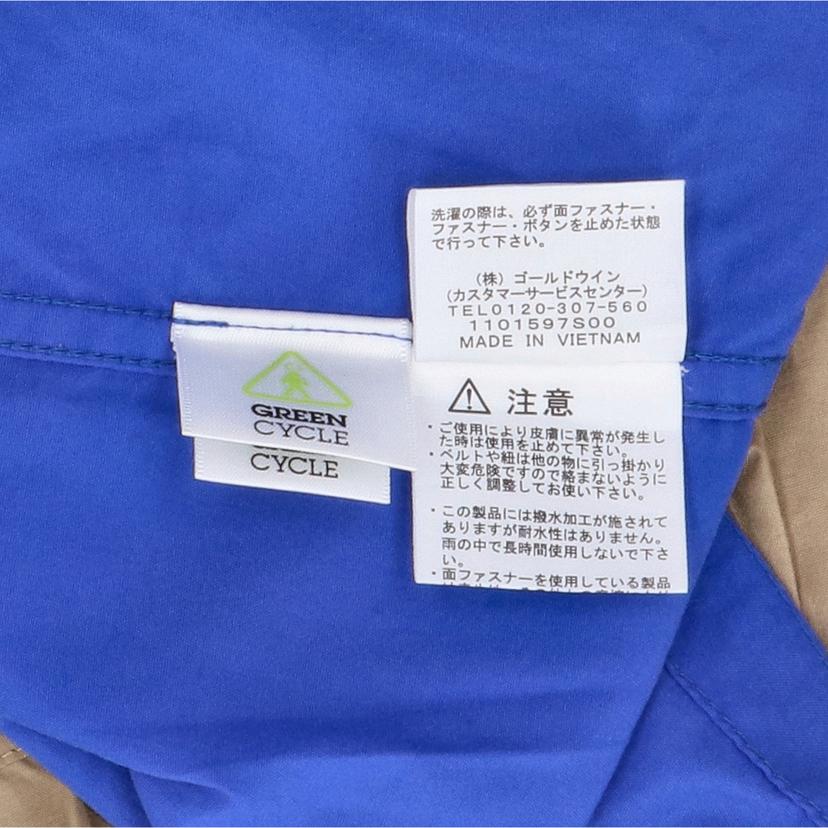 THE　NORTH　FACE ノースフェイス/キッズコンパクトジャケット　バイカラー　ベージュ×青/NPJ22210//ABランク/42