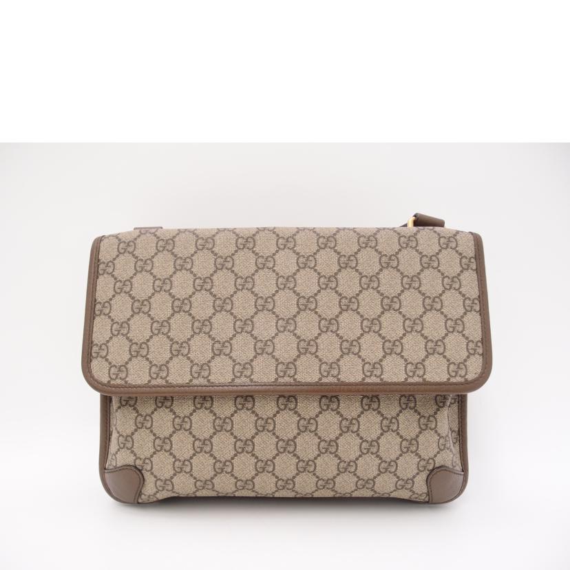 GUCCI　/GGスプリームキャットヘッドショルダー／ブラウン/495654//203***/ABランク/69