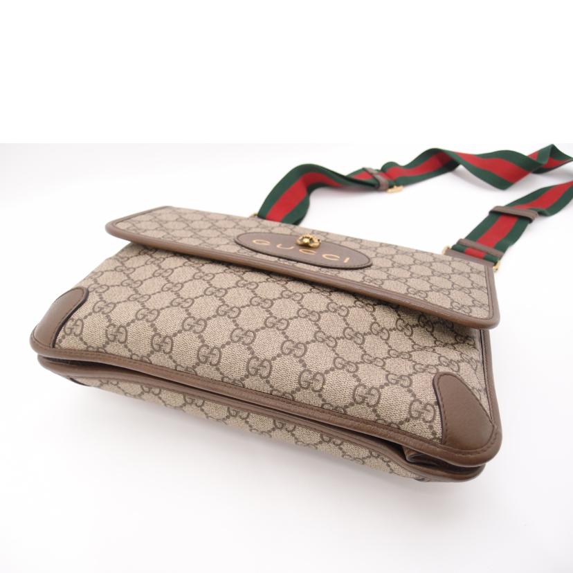 GUCCI　/GGスプリームキャットヘッドショルダー／ブラウン/495654//203***/ABランク/69