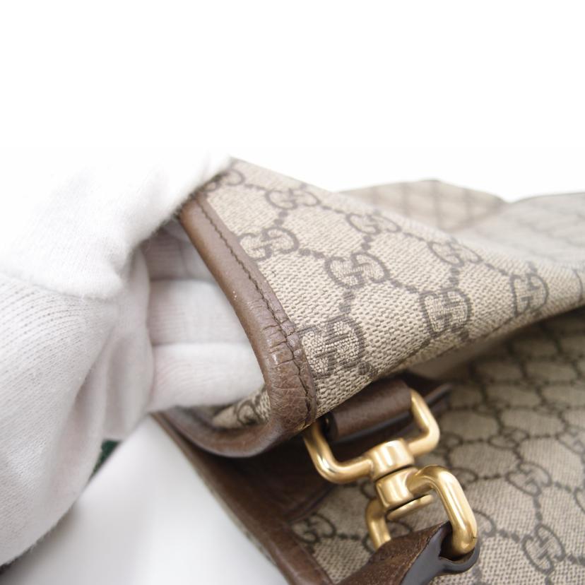 GUCCI　/GGスプリームキャットヘッドショルダー／ブラウン/495654//203***/ABランク/69