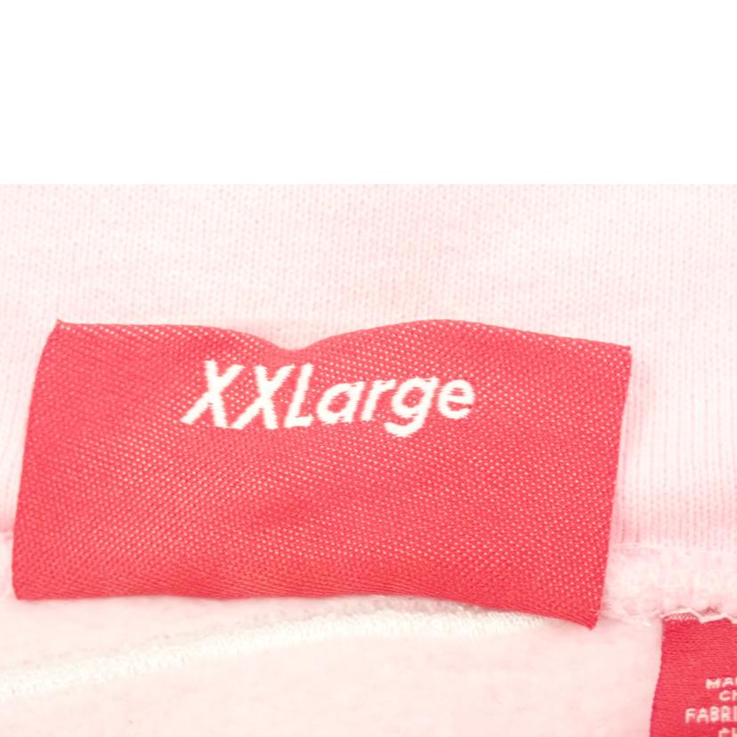 Supreme Supreme/★Supremeサテンアップリケピンクフーディ//XXL/ABランク/62