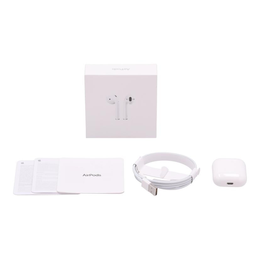 Apple アップル/AirPods　第2世代/MV7N2J/A//H04F642SLX2Y/Bランク/75