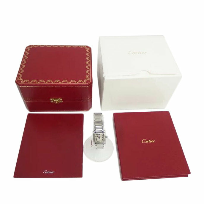 Cartier カルティエ/タンクフランセーズSM／クォーツ/W51008Q3//785*****/ABランク/82