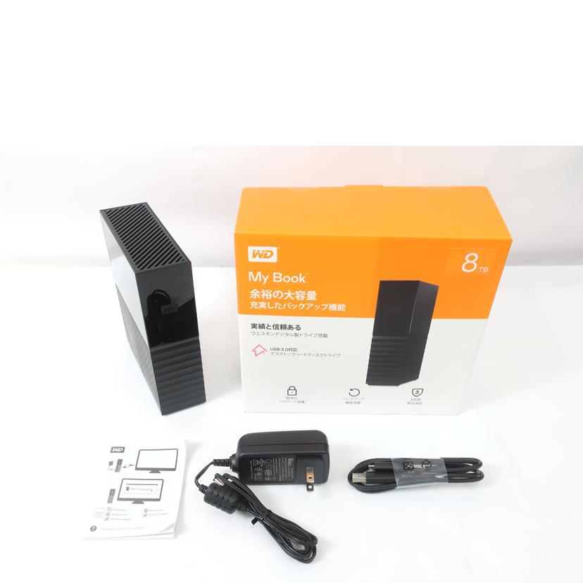 Western　Digital ウエスタンデジタル/USB外付けHDD/WDBBGB0080HBK//VRJ0NUMK/ABランク/65