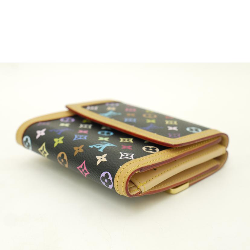 LOUIS　VUITTON ルイヴィトン/ポルトモネビエクレディ／マルチカラー／ノワール/M92984//TH1***/Aランク/69