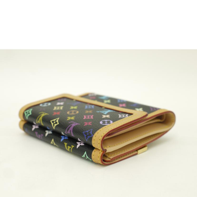LOUIS　VUITTON ルイヴィトン/ポルトモネビエクレディ／マルチカラー／ノワール/M92984//TH1***/Aランク/69