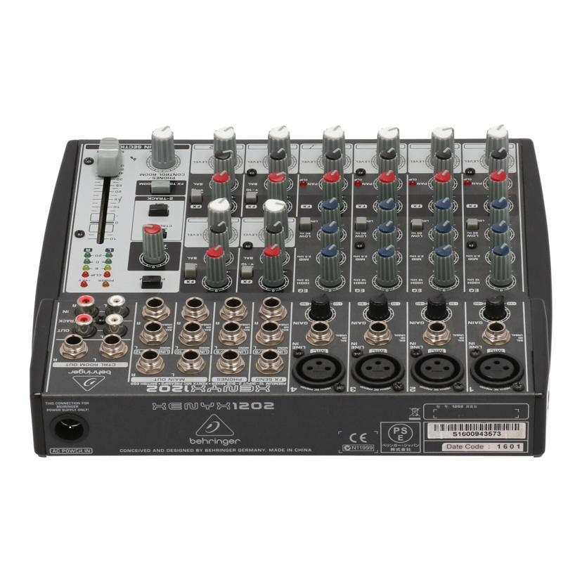 BEHRINGER ベリンガー　/アナログミキサー/XENYX 1202//S1600943573/Bランク/85